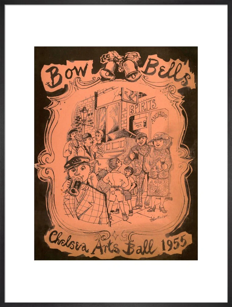 The Chelsea Arts Club Annual Ball 'Bow Bells' Art Print - Image 19