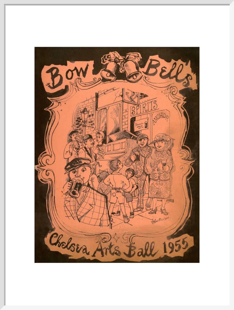 The Chelsea Arts Club Annual Ball 'Bow Bells' Art Print - Image 20