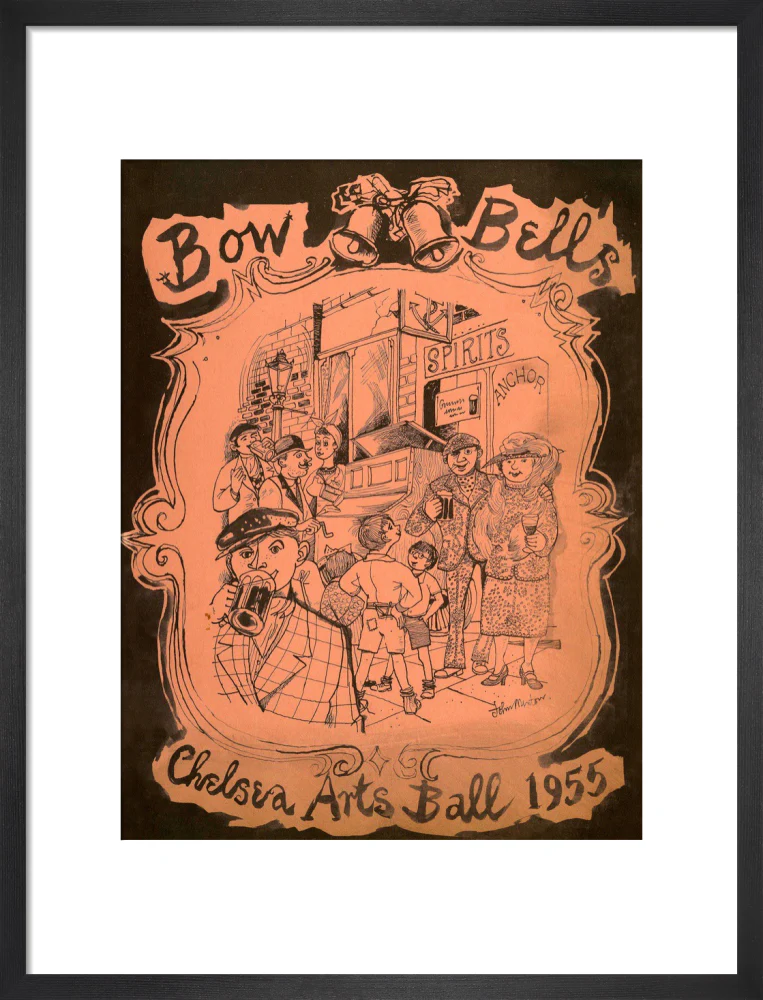 The Chelsea Arts Club Annual Ball 'Bow Bells' Art Print - Image 28