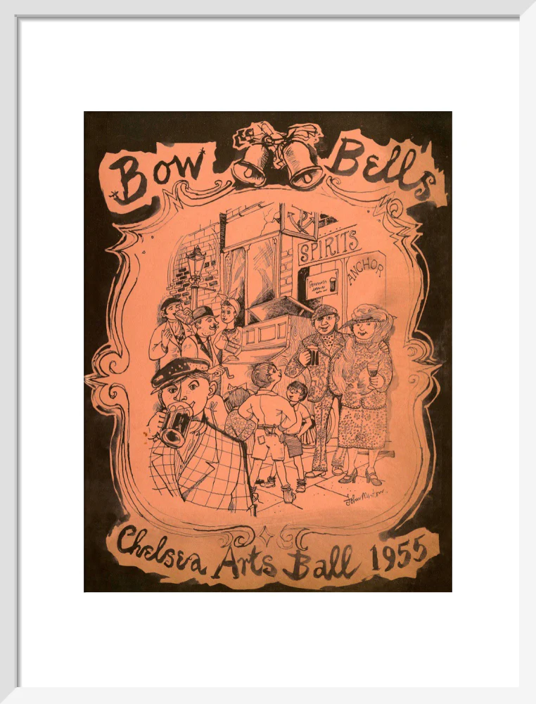 The Chelsea Arts Club Annual Ball 'Bow Bells' Art Print - Image 29