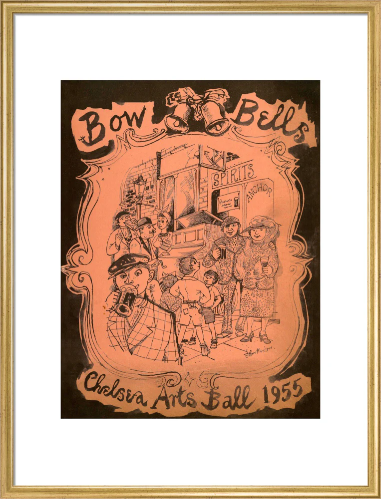 The Chelsea Arts Club Annual Ball 'Bow Bells' Art Print - Image 35
