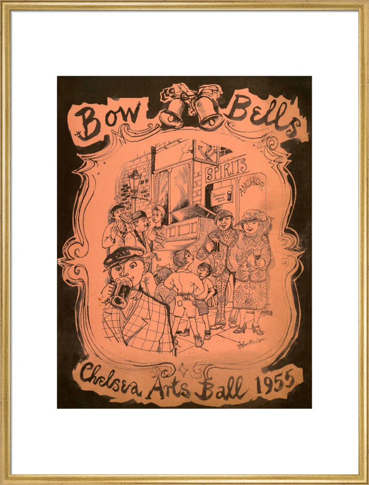 The Chelsea Arts Club Annual Ball 'Bow Bells' Art Print - Image 40
