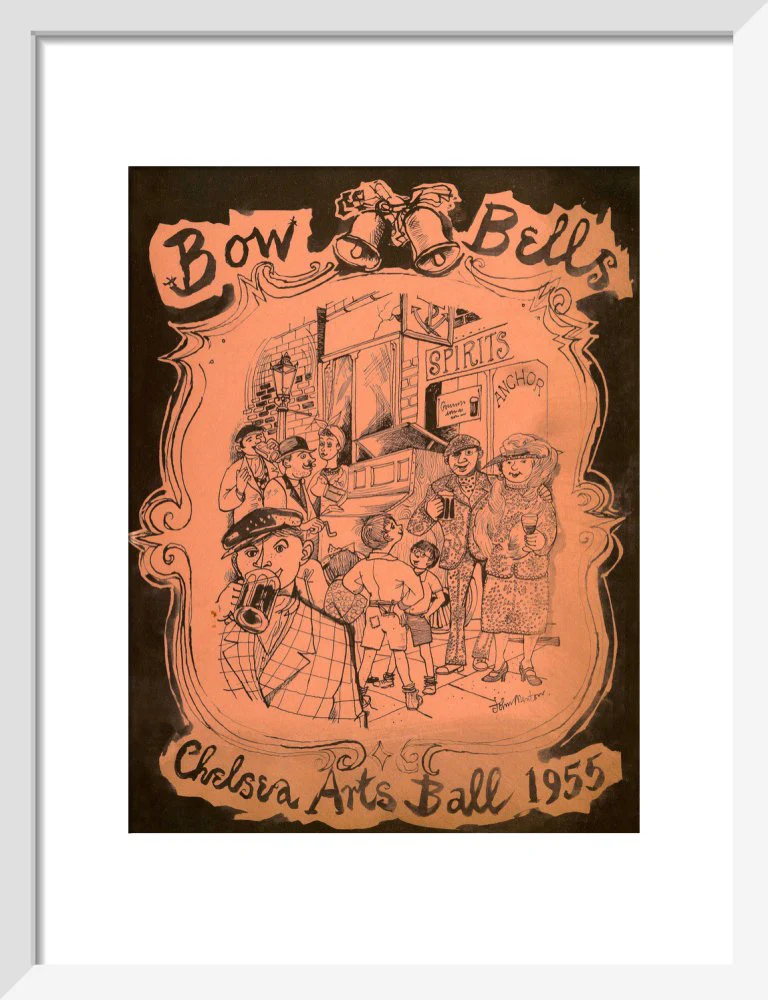The Chelsea Arts Club Annual Ball 'Bow Bells' Art Print - Image 5