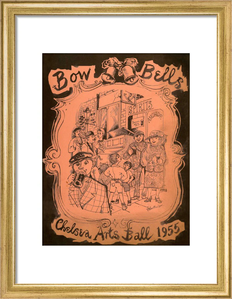 The Chelsea Arts Club Annual Ball 'Bow Bells' Art Print - Image 6