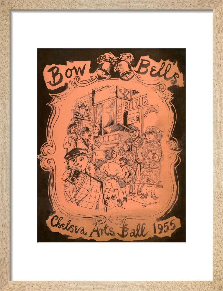The Chelsea Arts Club Annual Ball 'Bow Bells' Art Print - Image 7