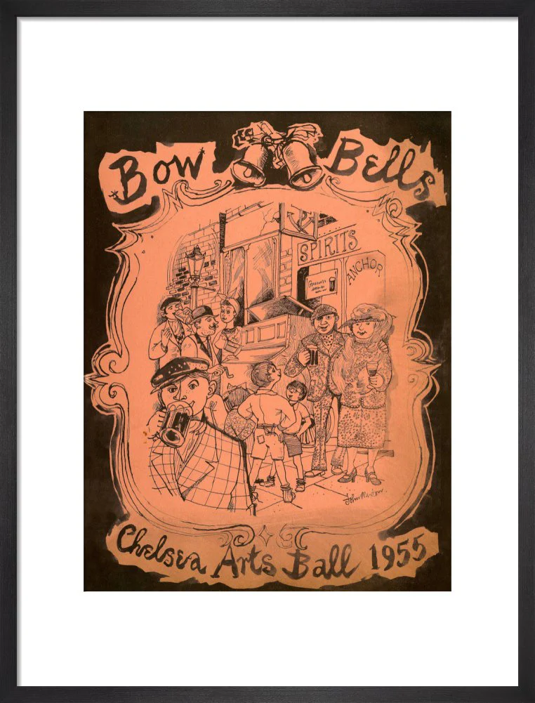 The Chelsea Arts Club Annual Ball 'Bow Bells' Art Print - Image 9