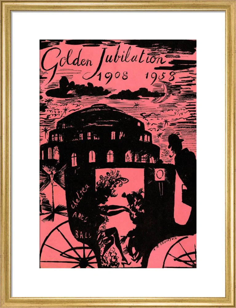 The Chelsea Arts Club Annual Ball 'Golden Jubilation' Art Print - Image 11