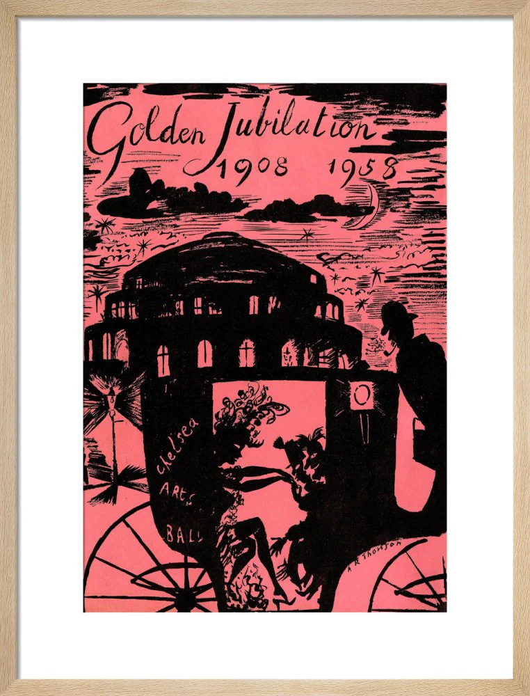 The Chelsea Arts Club Annual Ball 'Golden Jubilation' Art Print - Image 12