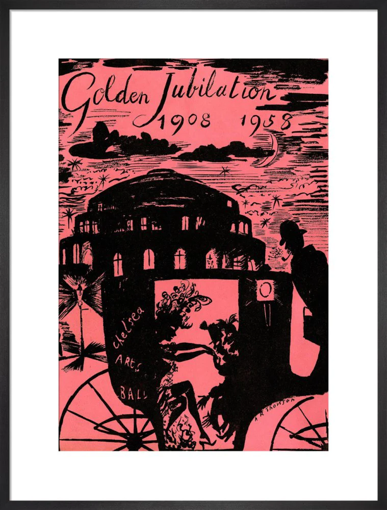 The Chelsea Arts Club Annual Ball 'Golden Jubilation' Art Print - Image 14