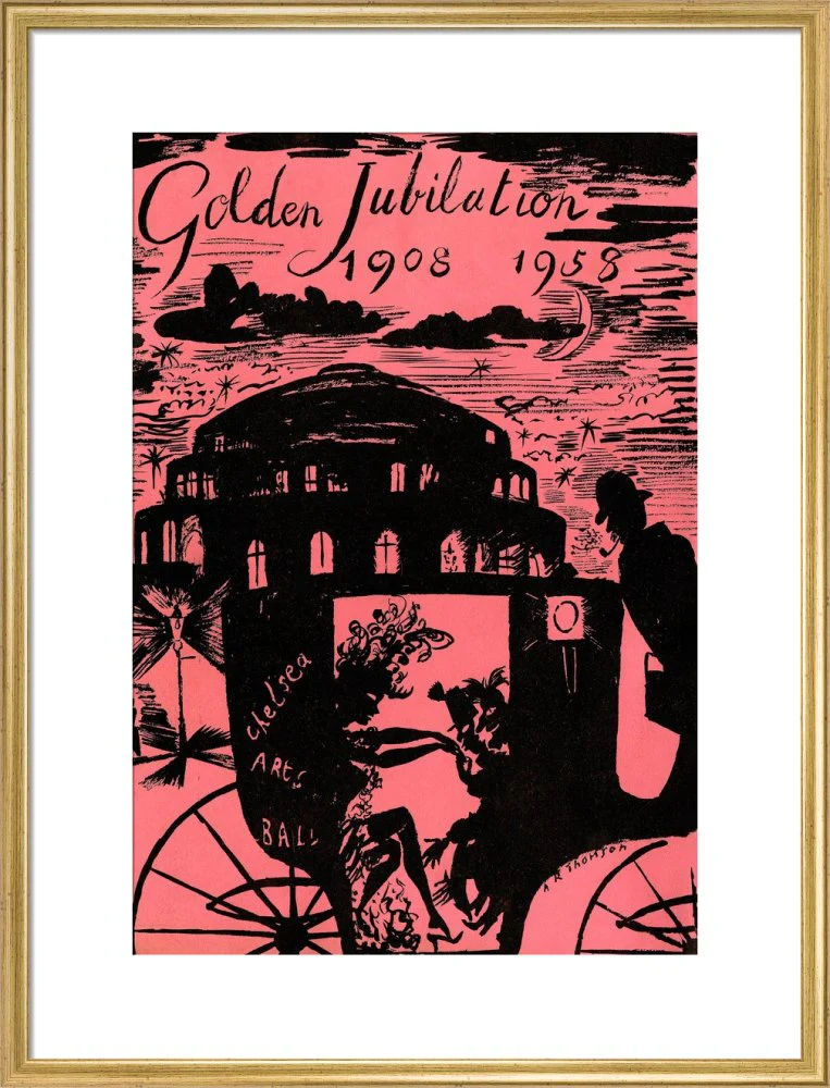 The Chelsea Arts Club Annual Ball 'Golden Jubilation' Art Print - Image 16