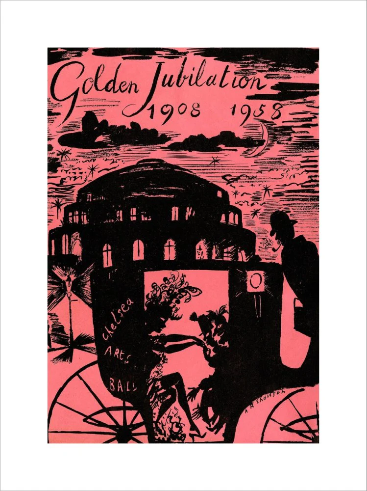The Chelsea Arts Club Annual Ball 'Golden Jubilation' Art Print - Image 18