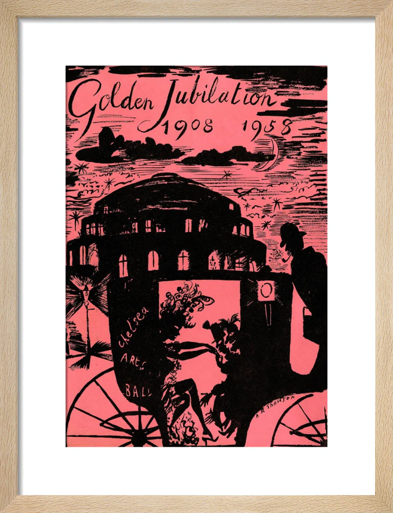 The Chelsea Arts Club Annual Ball 'Golden Jubilation' Art Print - Image 26