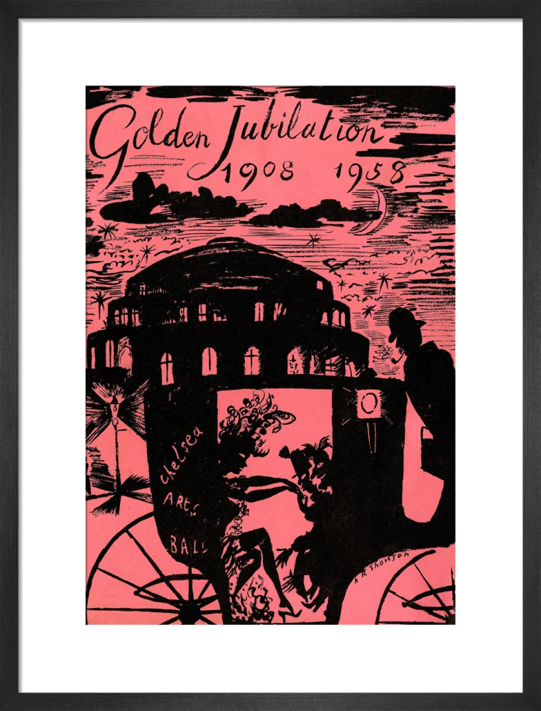 The Chelsea Arts Club Annual Ball 'Golden Jubilation' Art Print - Image 28