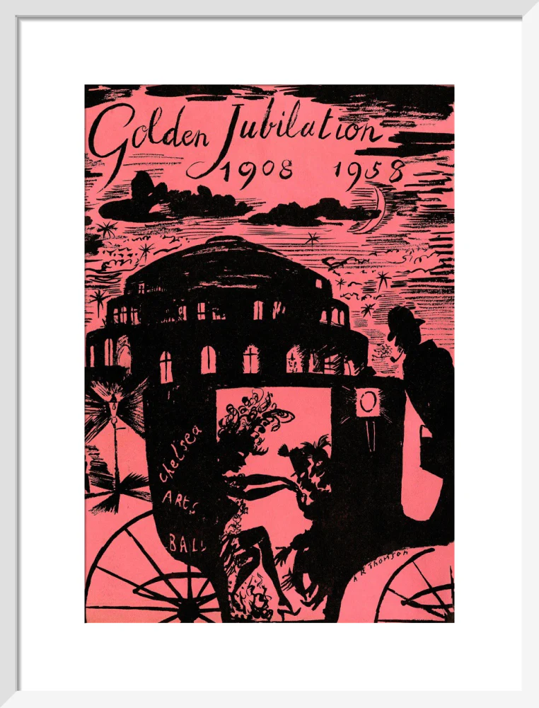 The Chelsea Arts Club Annual Ball 'Golden Jubilation' Art Print - Image 29