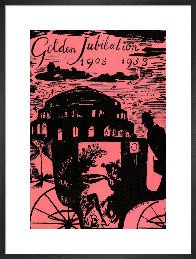 The Chelsea Arts Club Annual Ball 'Golden Jubilation' Art Print - Image 33