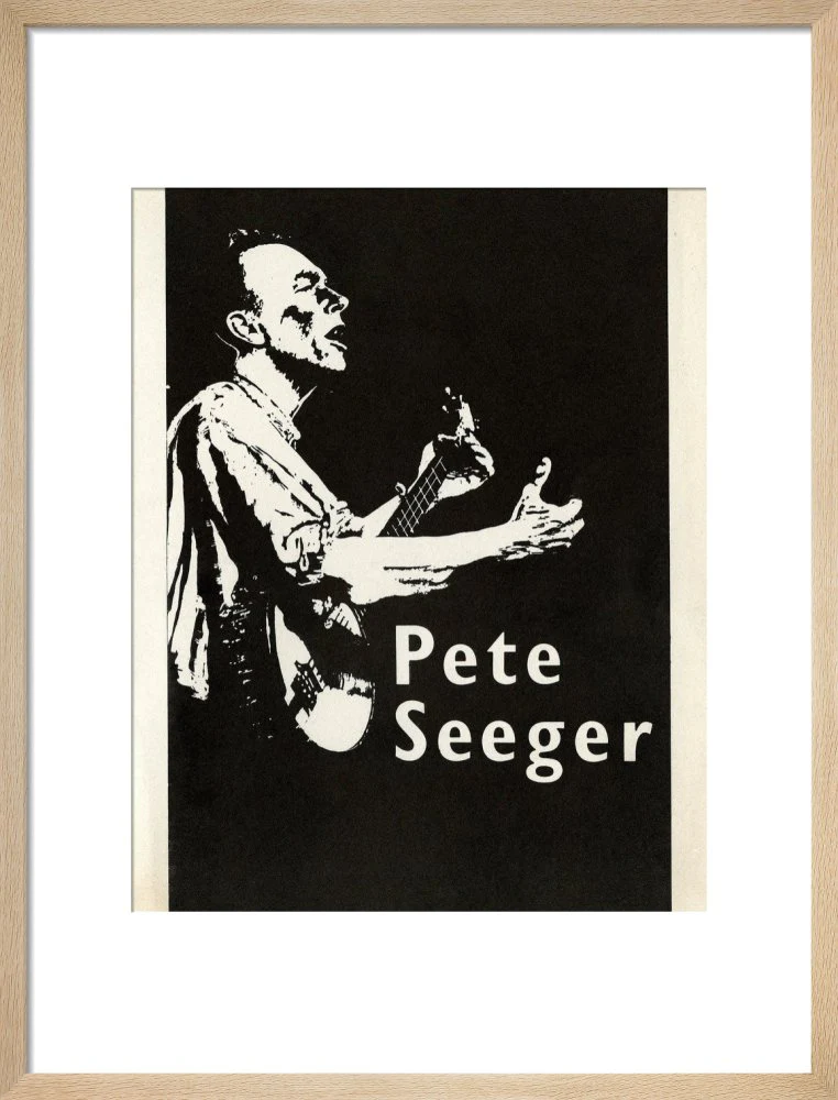 Pete Seeger 1961 Art Print - Image 12