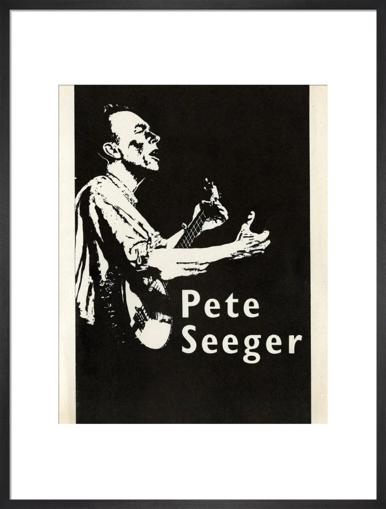 Pete Seeger 1961 Art Print - Image 14