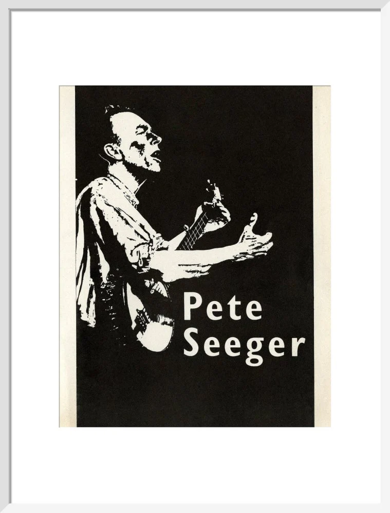 Pete Seeger 1961 Art Print - Image 15