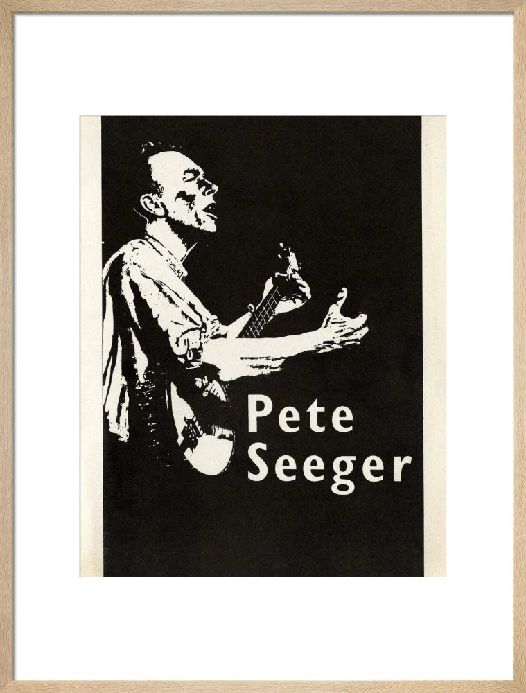 Pete Seeger 1961 Art Print - Image 17
