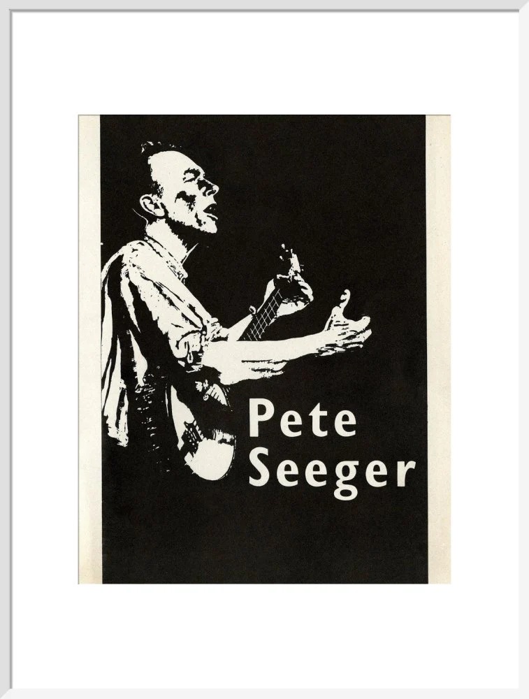 Pete Seeger 1961 Art Print - Image 20