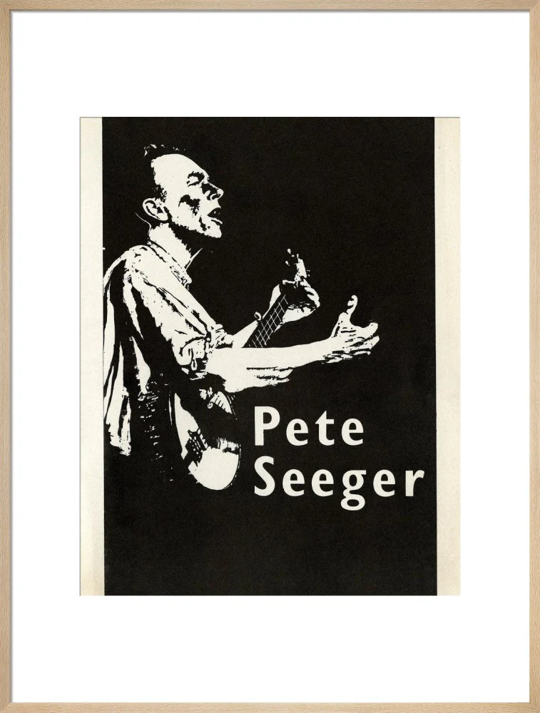 Pete Seeger 1961 Art Print - Image 22