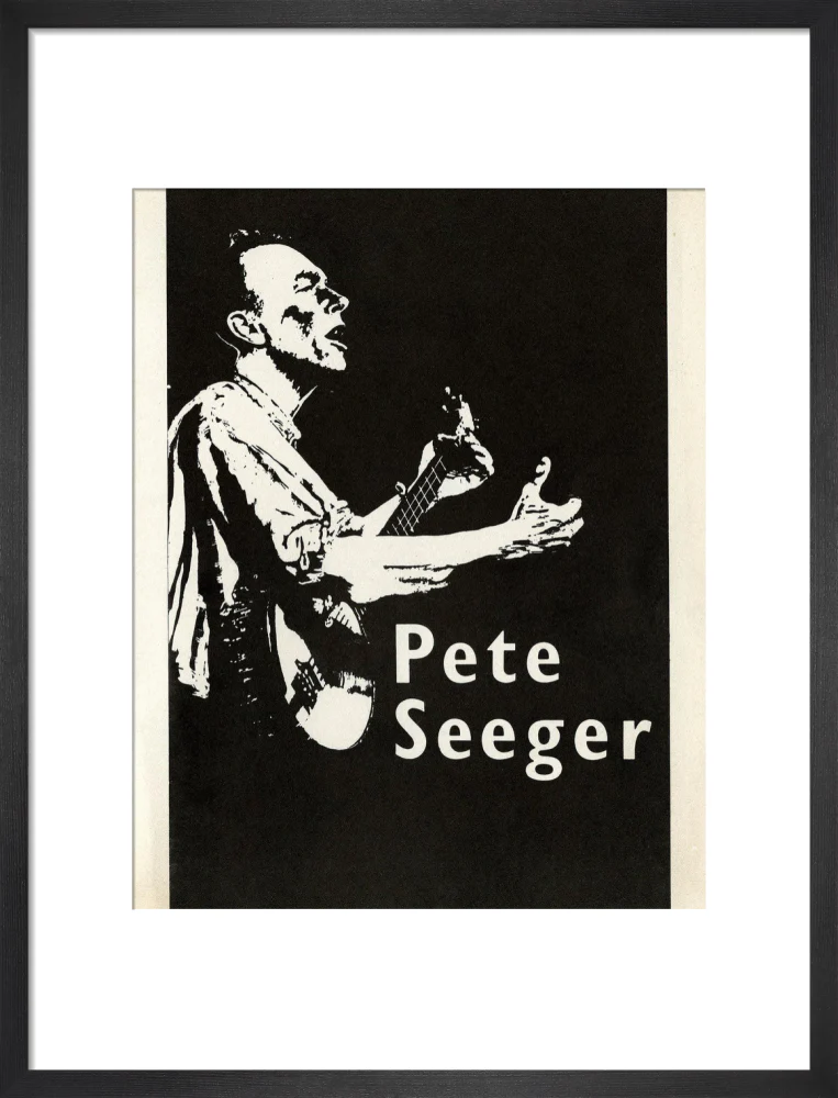 Pete Seeger 1961 Art Print - Image 28