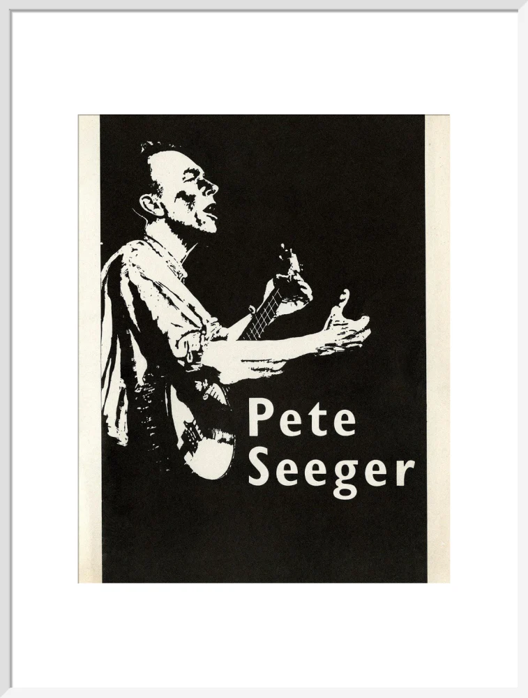 Pete Seeger 1961 Art Print - Image 39