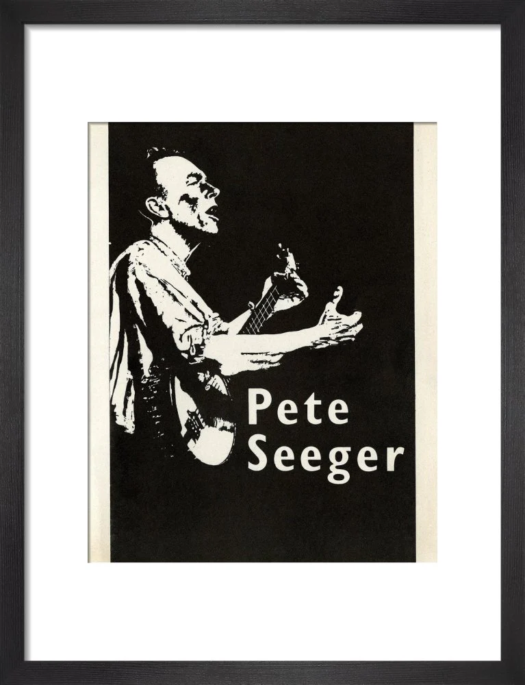 Pete Seeger 1961 Art Print - Image 4