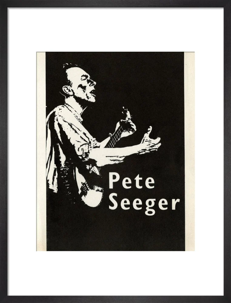 Pete Seeger 1961 Art Print - Image 9