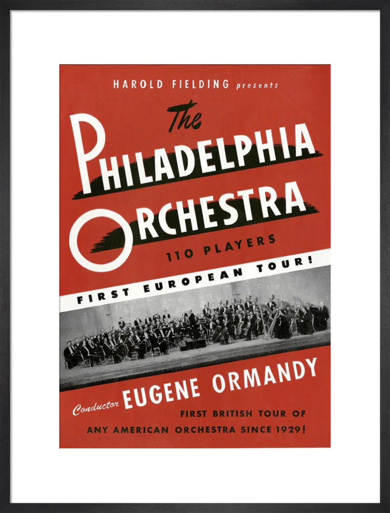 Philadelphia Orchestra Concert Art Print - Image 33