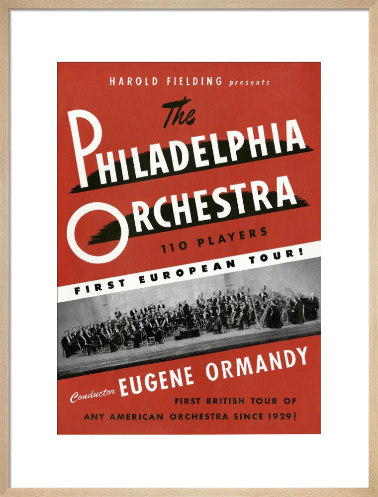 Philadelphia Orchestra Concert Art Print - Image 36