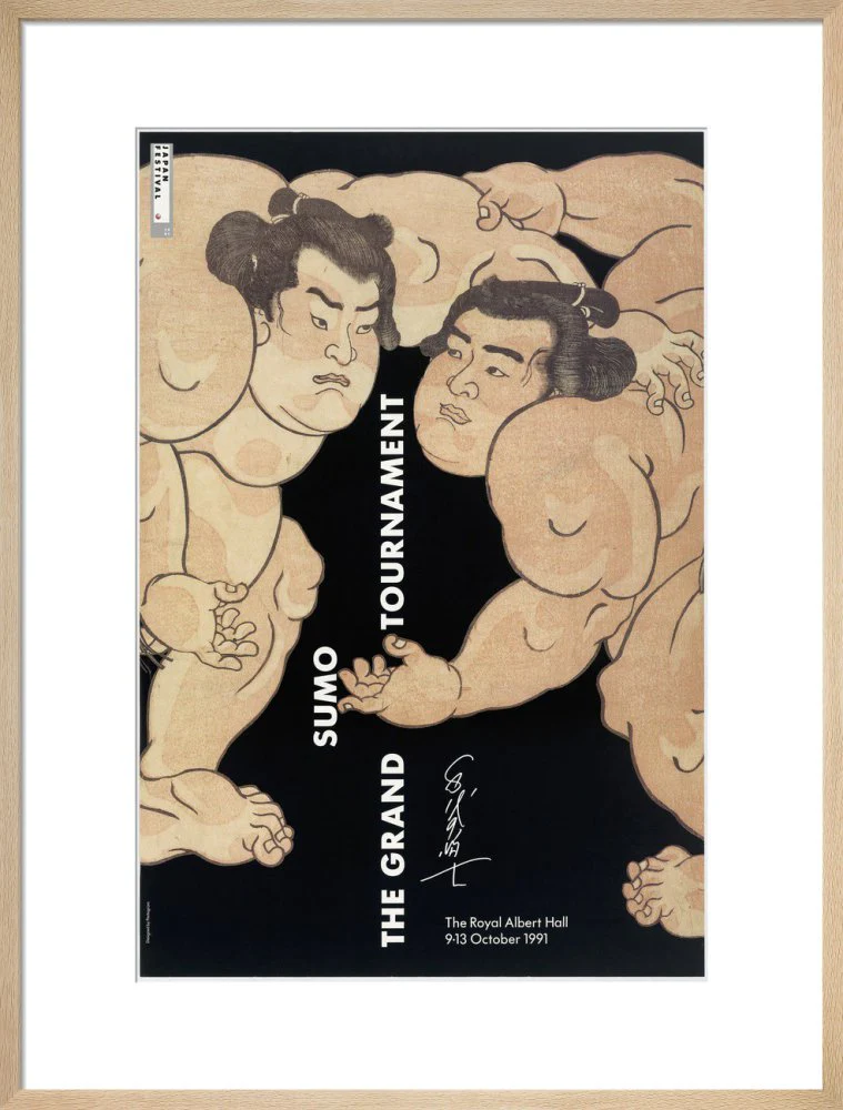 The Grand Sumo Tournament Art Print - Image 17