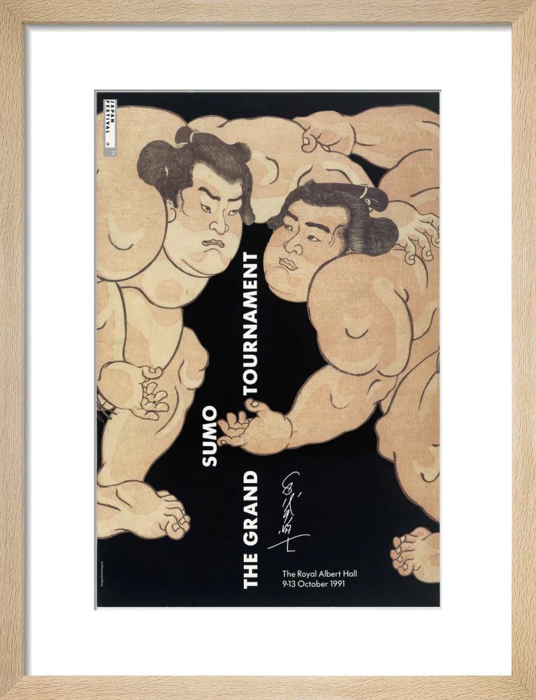 The Grand Sumo Tournament Art Print - Image 26