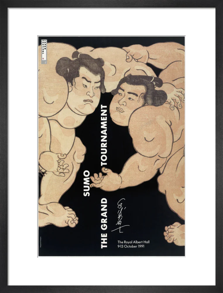 The Grand Sumo Tournament Art Print - Image 28