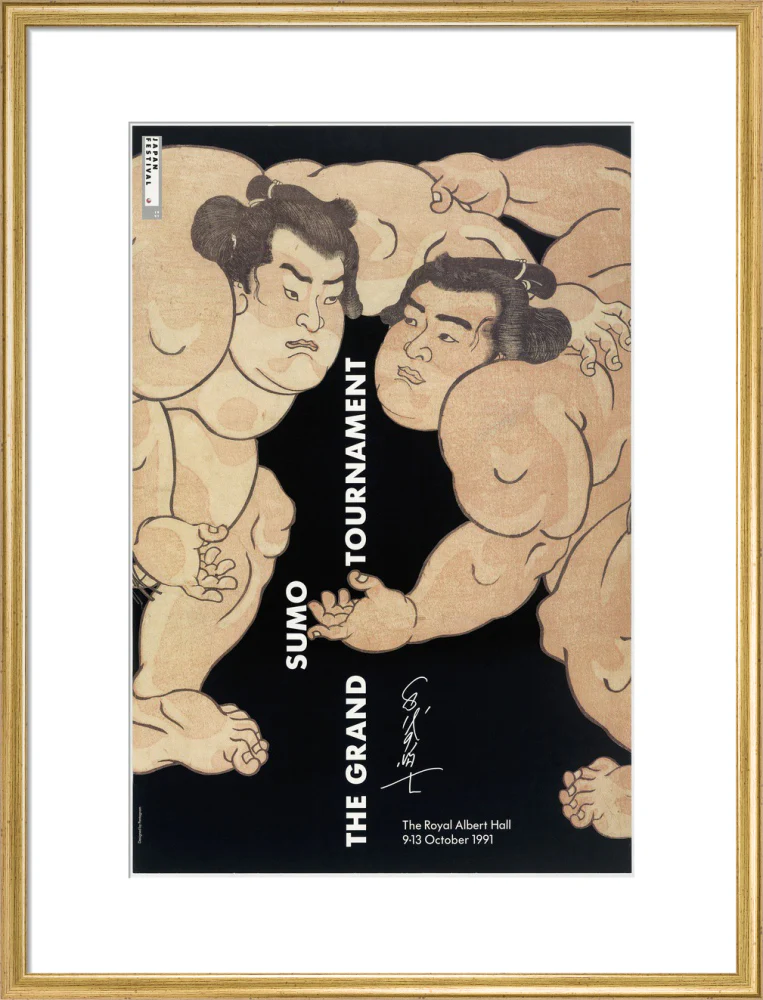 The Grand Sumo Tournament Art Print - Image 35
