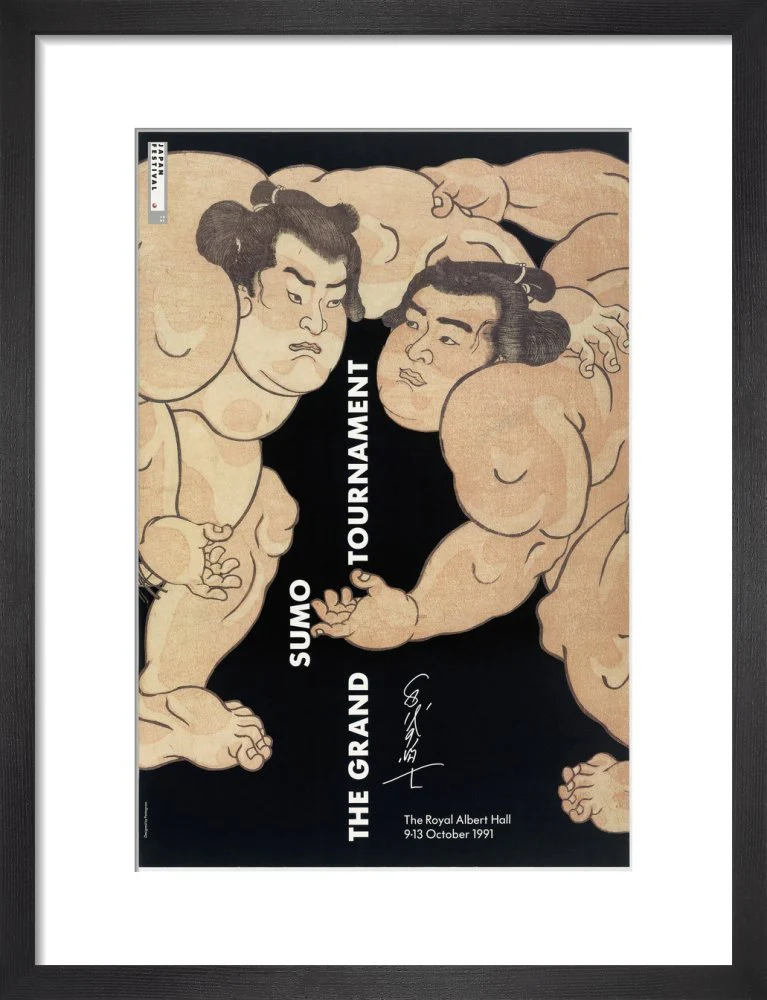 The Grand Sumo Tournament Art Print - Image 4