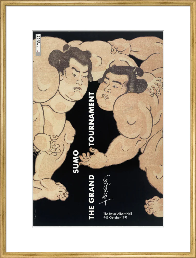The Grand Sumo Tournament Art Print - Image 40