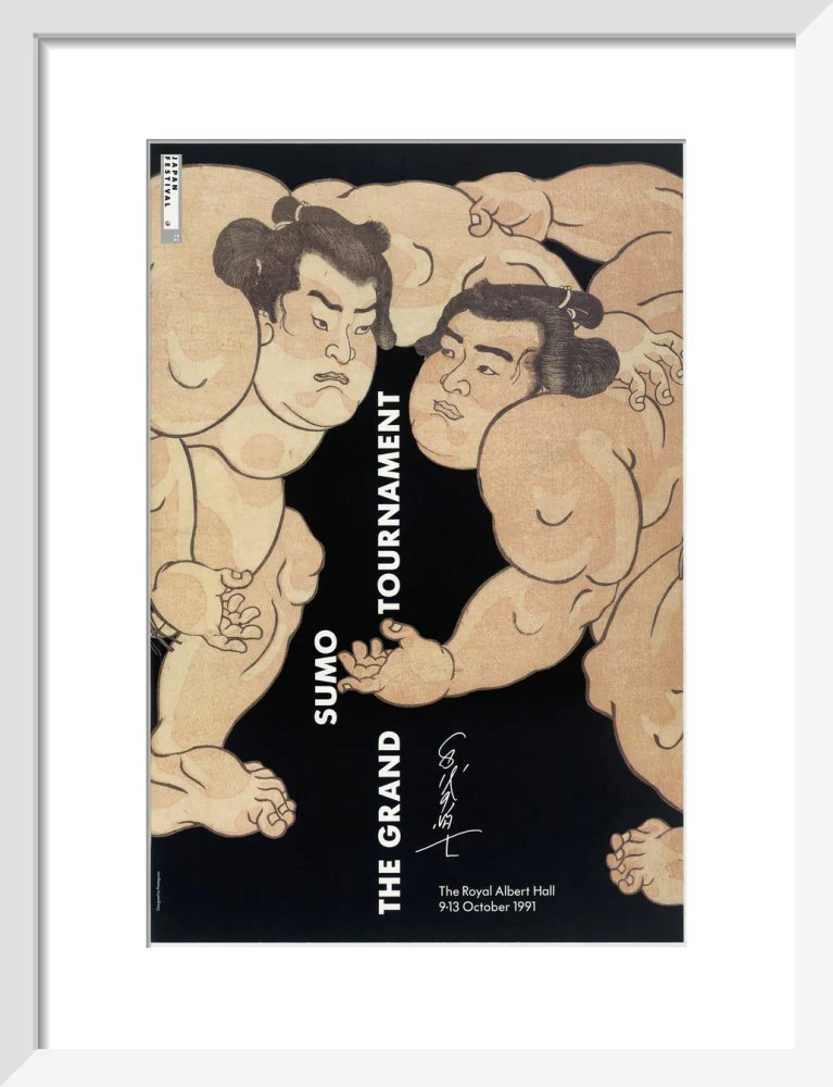 The Grand Sumo Tournament Art Print - Image 5