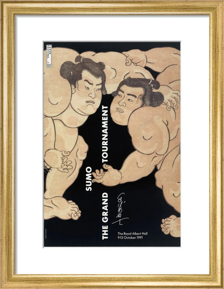 The Grand Sumo Tournament Art Print - Image 6
