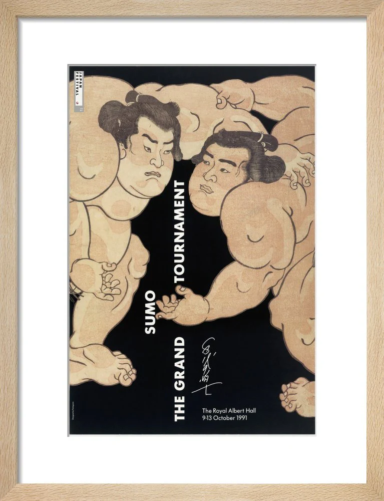 The Grand Sumo Tournament Art Print - Image 7