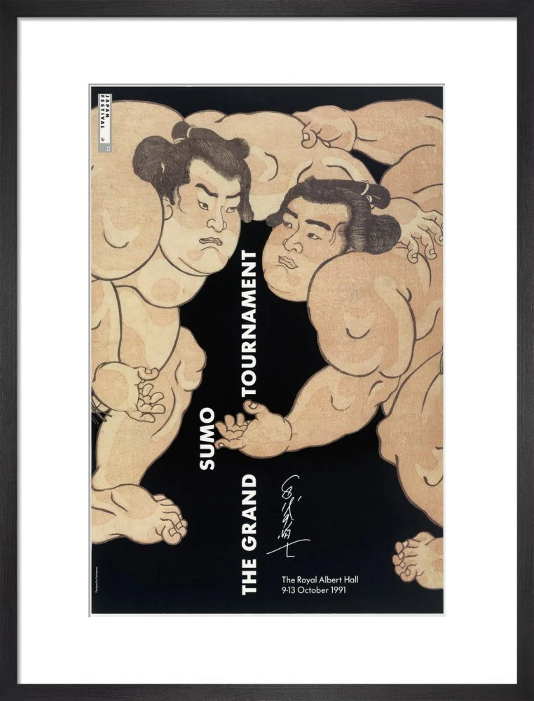 The Grand Sumo Tournament Art Print - Image 9
