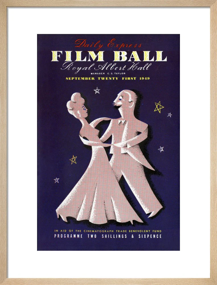 The Daily Express Film Ball, The Cinematograph Trade Benevolent Fund Art Print - Image 12