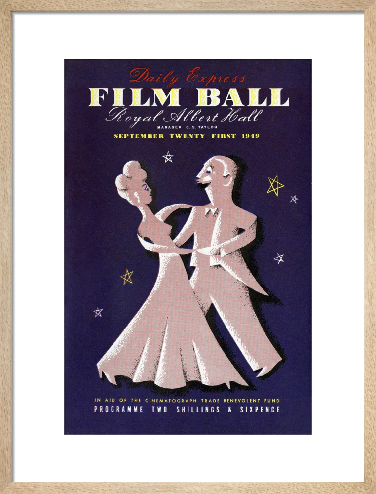 The Daily Express Film Ball, The Cinematograph Trade Benevolent Fund Art Print - Image 31
