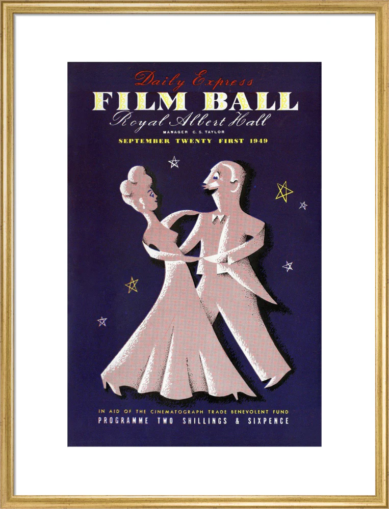 The Daily Express Film Ball, The Cinematograph Trade Benevolent Fund Art Print - Image 35