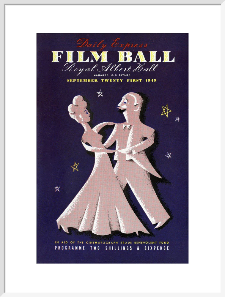 The Daily Express Film Ball, The Cinematograph Trade Benevolent Fund Art Print - Image 39