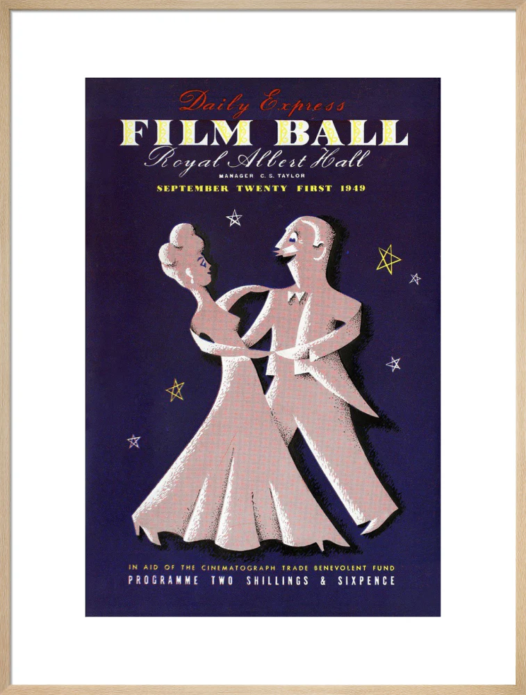 The Daily Express Film Ball, The Cinematograph Trade Benevolent Fund Art Print - Image 41