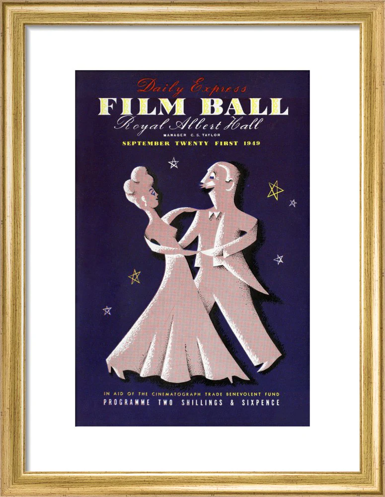 The Daily Express Film Ball, The Cinematograph Trade Benevolent Fund Art Print - Image 6