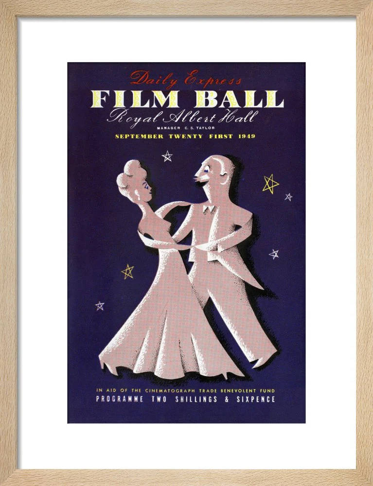 The Daily Express Film Ball, The Cinematograph Trade Benevolent Fund Art Print - Image 7