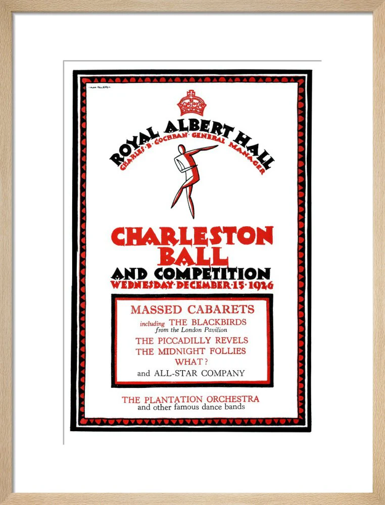 Charleston Ball and Competition Art Print - Image 12