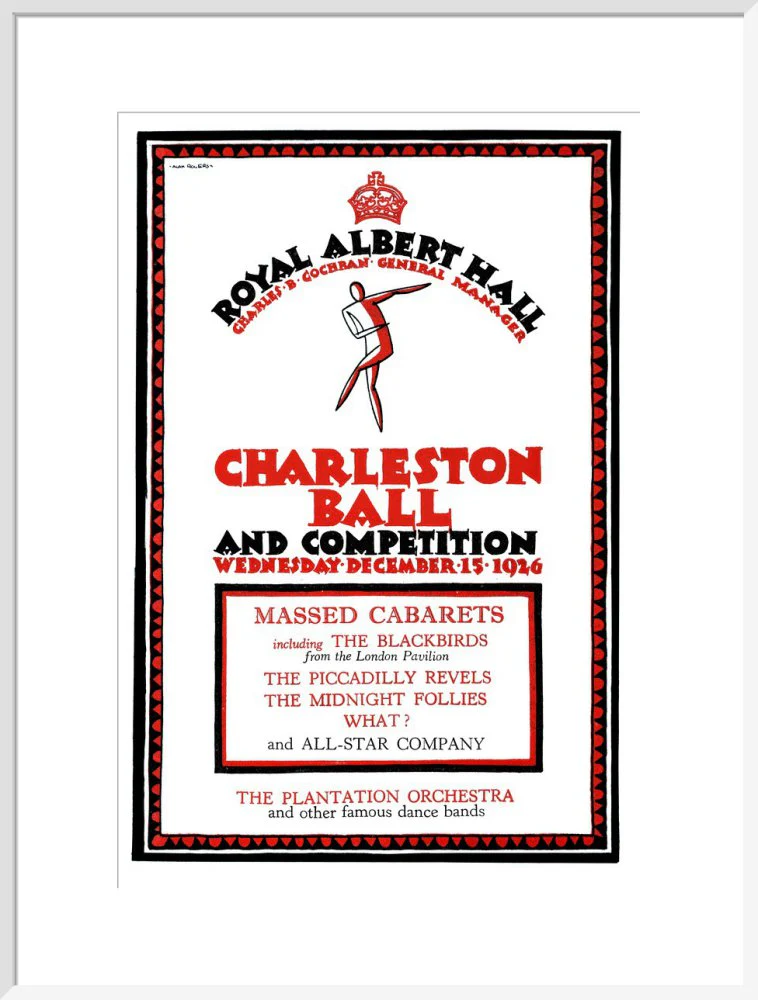 Charleston Ball and Competition Art Print - Image 20